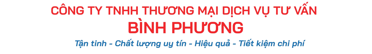 CÔNG TY TNHH  TƯ VẤN BÌNH PHƯƠNG